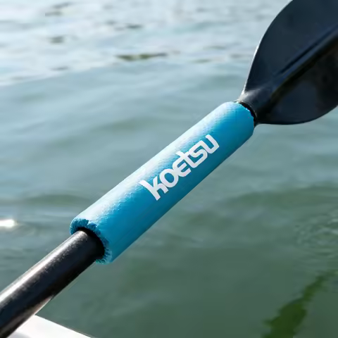 Paddle Buoyancy Sleeve 420D PU EPE Foam Paddle Float SUP Board Accessory Prevents Sinking for Kayak