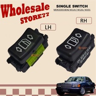 Mercedes Benz W124 / W126 / W201 Power Window Single Switch 12482045 Sub Passenger Switch Side Suis 