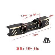 FOR 1/7 RC CAR climbing car upgrade part MK07 JK07 TK07 modification upgrade part brass Front crossb