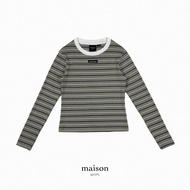 maison KEEPS | Loly Long Sleeve Top | เสื้อแขนยาว ลายทาง