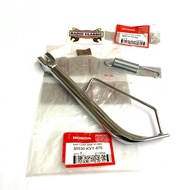 STANDAR SAMPING 1 BAR COMP SIDE STAND HONDA BEAT KARBU CHROME ORIGINAL AHM 50530KVY870 PNP VARIO 125