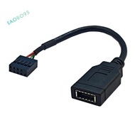 USB 9PIN to TYPE-E Adapter Cable USB 9PIN to TYPE-E Cable USB Front Panel Adapter Cable USB 9PIN to 