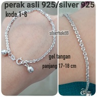 GELANG PERAK ASLI 925/GELANG NORI/GELANG TANGAN PERAK/GELANG WANITA