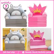 [Lovoski] Kids Foldable Sofa Chair Three Floors Backrest Armchair Bed