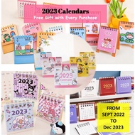 🎊🎁🎀💖 2023 Calendar 💖 Hello Kitty Melody Twin Star Doraemon Calendar 💖 Children Day Gifts Christmas Gifts 💖 Small Big 💖