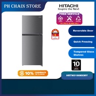 HITACHI HRTN5198MXMY 181L 2 DOORS INVERTER FRIDGE / REFRIGERATOR