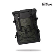 Hybrand x Hyena ( MD07) - Essential Stripped Series Backpack Travel Backpack Daypack Backpack