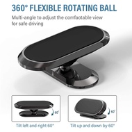 Magnetic Car Phone Holder Rotatable Mini Strip Shape Stand For Huawei Metal Strong Magnet GPS Car Mount for iPhone 12