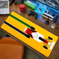 Ayrton Senna Helmet F1 Racing Mouse Pad 900x400mm Large Gaming Gamer Big Computer Locking Edge Mouse