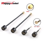 HappyModel 5.8GHz 2.5db Lollipop Omni Antenna 150mm SMA LHCP 5500-6000MHz for RC Parts
