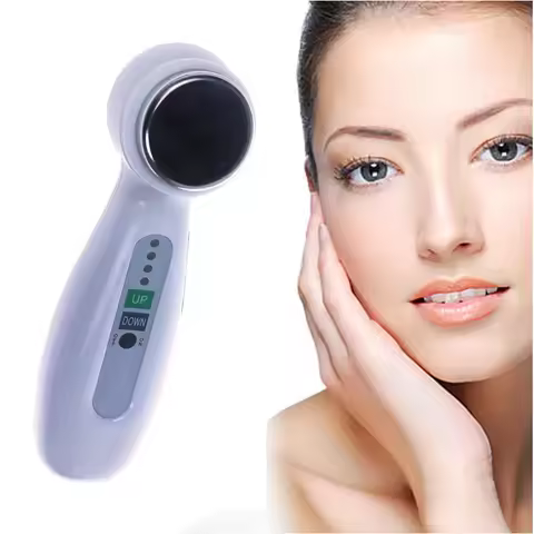 Ultrasound Ultrasonic Body Massager Pain Therapy 1 MHz Facial Skin Care Machine Face Beauty Tool US 