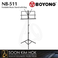 BOYONG NB-511 Fordable Music Stand with Bag (NB511)