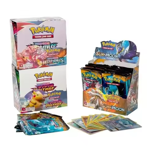 360Pcs Pokemon Card TCG Scarlet&Violet Prismatic Evolutions 151 Prism 36 Pack Pokemon Booster Box Co