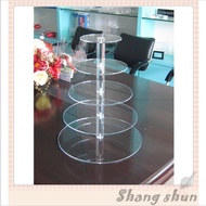 Acrylic Five-Tier Cake Stand Acrylic Five-Tier Cake Stand