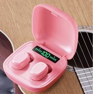 入耳式無線藍牙耳機【旗艦版】櫻花粉-進口芯5.1-36D千元級HiFi音效-Ai炫彩智能觸控-記憶自動配對】