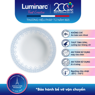 Bộ 6 Đĩa Sâu Thủy Tinh Luminarc Diwali Geomatric Blue 20cm - LUGEV6538