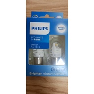 Philips LED-White P21 / 5W Signal Bulb 11499 And P21W 11498