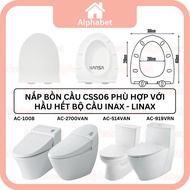 INAX toilet lid - LINAX genuine replacement KARSA AC504VAN AC702 AC909 AC2700 AC1008 AC700 AC900 AC9
