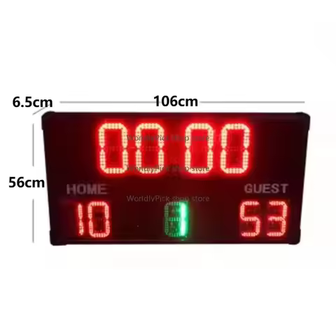 Custom Large 1 Meter Digital Football Scoreboard LED Display Electronic Soccer Score Board for Playi