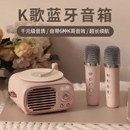 Wireless Bluetooth Speaker KTV Speaker Microphone Household Outdoor Microphone Small Household ktv B