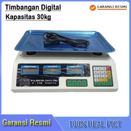 FLECO F116 Timbangan Digital Serbaguna Laundry Buah Sayur Tepung DLL - Maks 30 KG