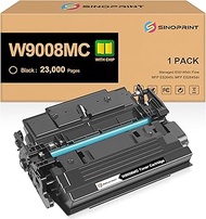 W9008 W9008MC Black Toner Cartridge Compatible with HP W9008MC Toner use for HP Managed E50145dn Flo