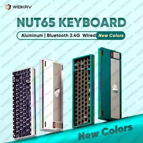 Lucky65 V3 Sugar65 NUT65 Mechanical Keyboard Aluminum Kits 68% Layout Hot Swap Rgb Gaming Keyboard G