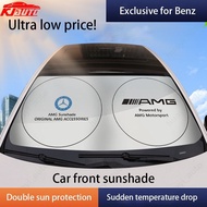 Mercedes Benz Car Windshield Sun Shade Cover Visor Protector Interior Anti UV Sun Windscreen Folding
