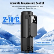 Insulin Cooler Cup Cooler Box Insulin Cooling Bag Travel Portable Insulin Cooler Cup Refrigerator