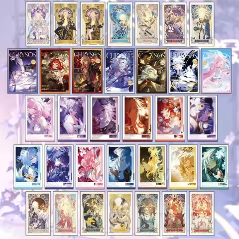 Honkai: Star Rail Character Lomo Collection Card Cyrene Castorice Mydei Phainon Hyacine Aglaea Ciphe