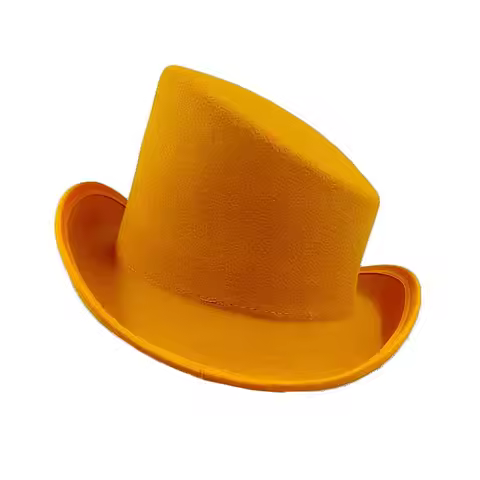 Wool Felt Wide Brim Fedora Hats Unisex Teardrop Fedora Hat Halloween Cosplay Cap Hat-nutcracker for 