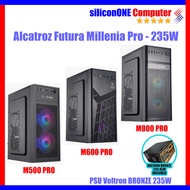 Alcatroz Futura Millenia M500 Pro M600 Pro M800 Pro with Powersupply 235W