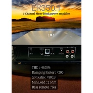 KENNON EX350.1 CAR MONOBLOCK AMPLIFIER HIGH POWER 3500Watt With Bass Remote Control
