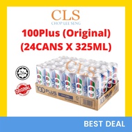 CLS F&N 100 Plus + Can Original Isotonic Drink 100Plus Kotak Ktk Carton Ctn ( 24 cans x 325 ml )