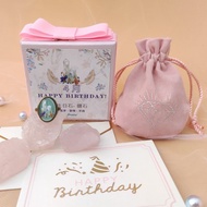 生日禮物絲巾扣套裝 / 4月生日石~鑽石絲巾扣套裝禮物盒/ 客製化