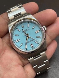【Used】 ROLEX 勞力士 41mm 124300 Tiffany Turquoise Dial