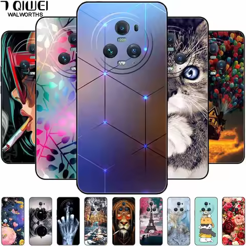 For Honor Magic5 Pro / Magic 5 5G Case TPU Silicone Shockproof Lions Cover For HUAWEI Honor Magic 5 