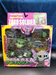 Bandai SD Gundam Flextion 06 Dark AXis Zako (Zaku) Solider