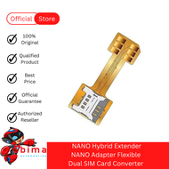 Dual Simcard Hybrid Extender Extension Micro SD Converter Adapter SIM Card Nano To Nano