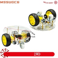 MSSUGC6 Avoidance Tracking Robot, Intelligent Control DIY Smart Robot Car, Professional 2WD/4WD Chas