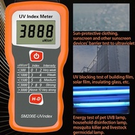 SM206E Digtial UV Index Meter Ultraviolet Radiation Index Tester In Sunlight Sunscreen Solar Film Bl