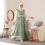 Yuza Dress - Size XS SML XL 2XL 3XL 4XL Gamis Jumbo Size Plus Size Korean