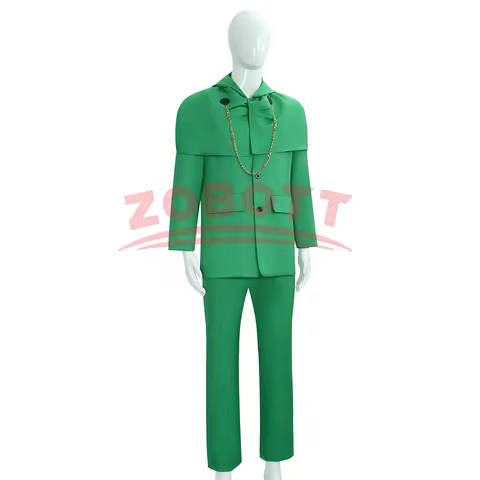 Movie Doctor Doom Cosplay Costume Mask Adult Unisex Green Uniform Coat Pants Suit Doom Cosplay Hallo