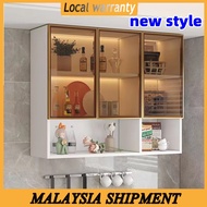 IKEA Kitchen Cabinet Aluminium wall cabinet kitchen Balcony Hanging Cabinet Kabinet Dapur Gantung ka