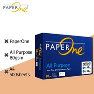 PaperOne A4 Paper 500 Sheet /80Gsm / Kertas A4 500 Helai 80Gsm