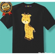 KATUN Sultankaos89 Unisex Short Sleeve Jerapa Animal shirt - Adult Jerapa Distro Cotton Top - Unisex