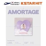 (Vinyl / Heart Ver.)  JISOO - AMORTAGE (Mini Album)