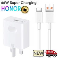 Huawei Honor 90 70 50 Magic 5 4 Pro/VS X9a X9b X8a X7 Super Charger 6A Type C Cable Super Fast 66W P