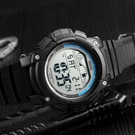SKMEI ยี่ห้อนาฬิกาผู้ชาย LED กีฬานาฬิกาผู้ชายนาฬิกาข้อมือสีดำนาฬิกาปลุก50M กันน้ำนาฬิกาดิจิตอลสำหรับผู้ชาย Relogio Masculino