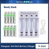 Energizer AA/AAA 4 Slots Battery Charger Optional with AA/AAA rechargeable batteries AWCY